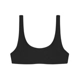 Flat image of the Rounded Edges Top in black