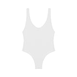 Flat image of the Contour One Piece in white