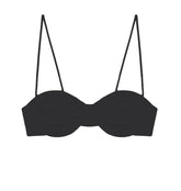 Flat image of the Mia Top in black