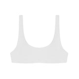 Flat image of the Rounded Edges Top in white