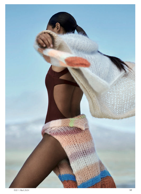 One Piece Jade Swim Swimsuit In ELLE Magazine
