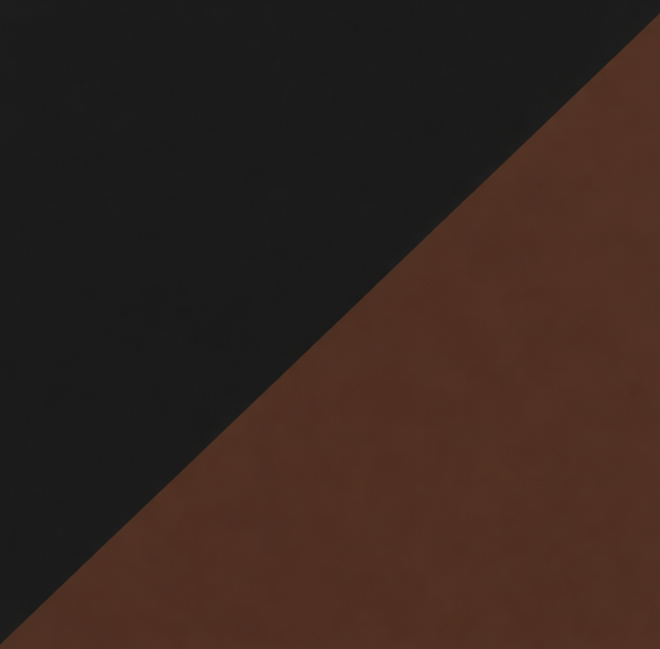Black w Mocha Contrast