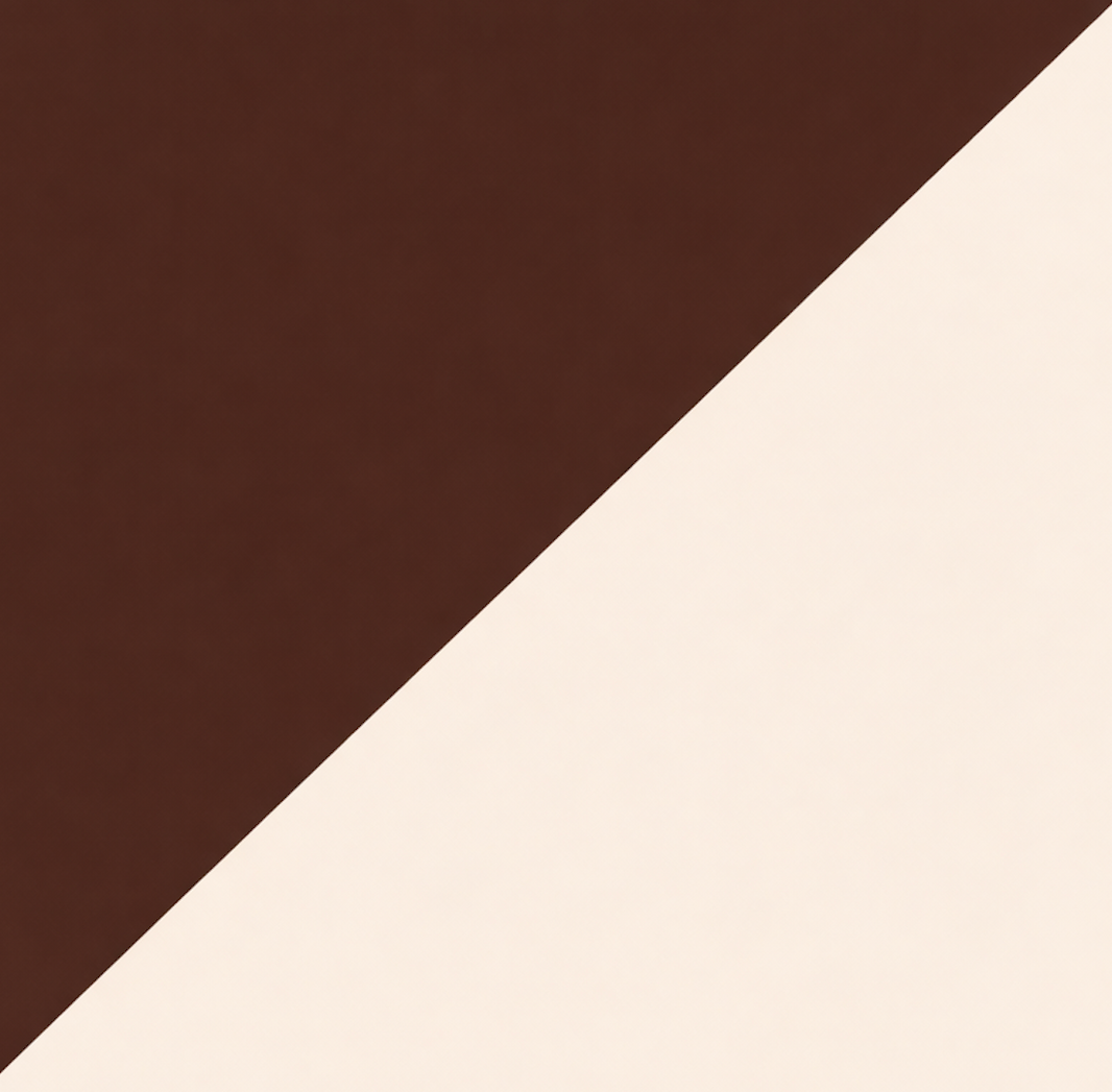 Mocha w Ivory Contrast