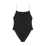 Flat image of the Micro Trophy One Piece in Black