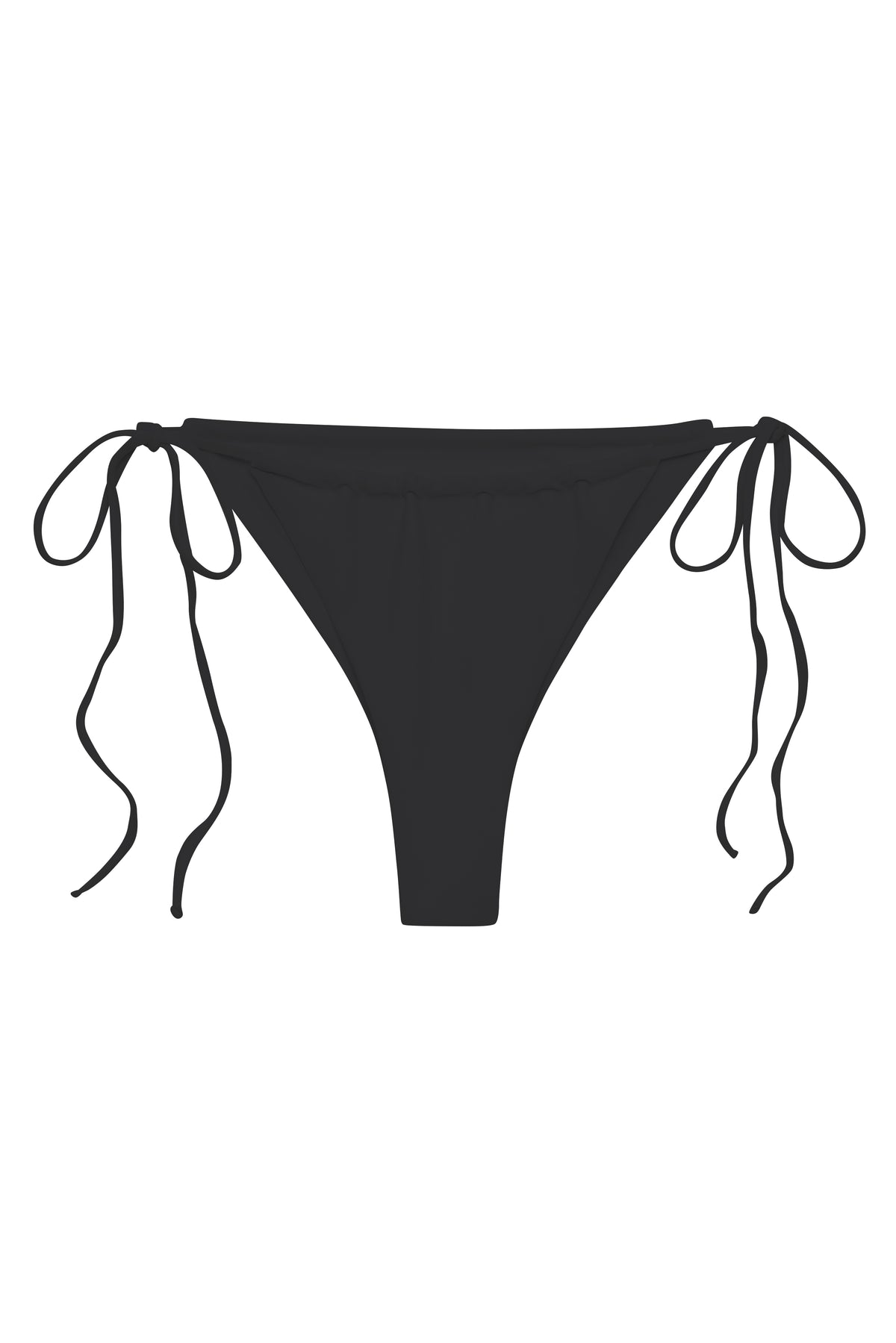Flat image of the Lana Bottom in black