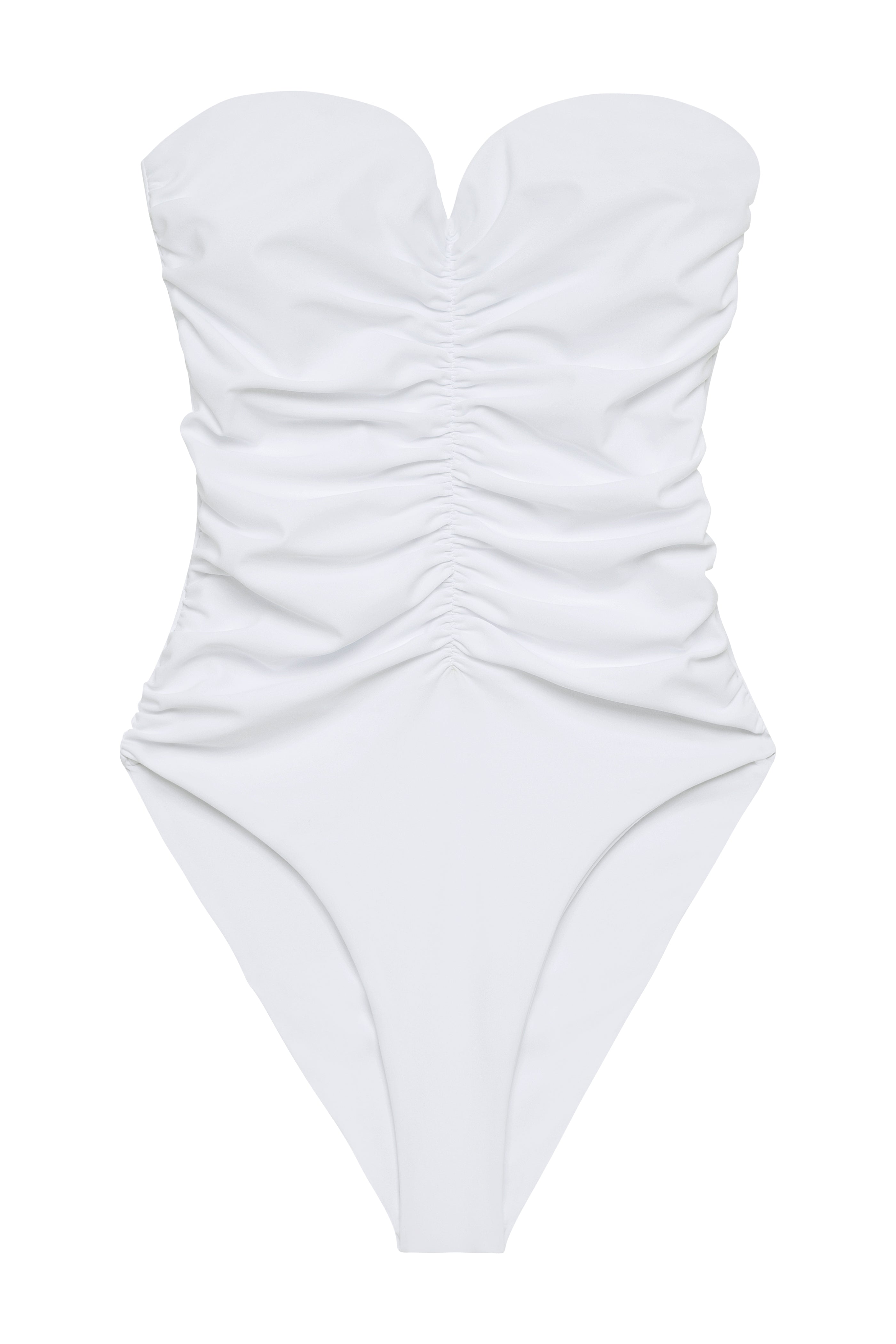 Flat image of the Yara One Piece in White