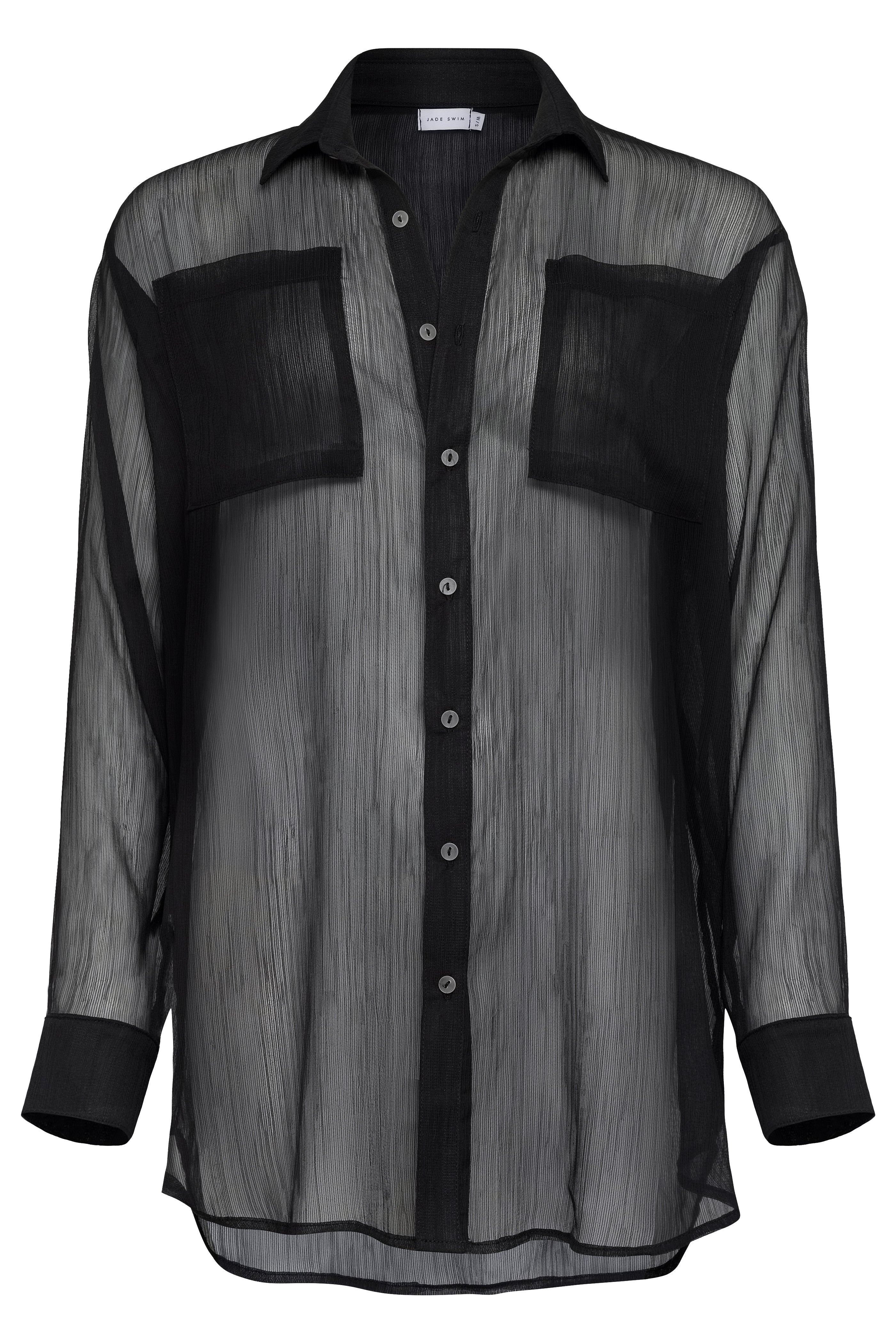 Flat image of the Mika Top in Onyx
