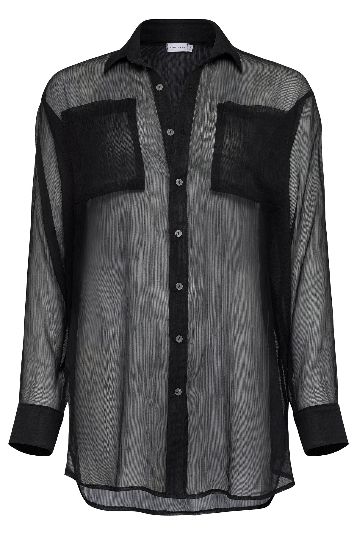 Flat image of the Mika Top in Onyx