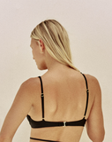 Close up of the back of the Paloma Top
